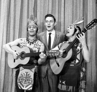 The Jimmy Dean Show a TV daytime variety series Los Indios Tab- 1959 Old Photo 2
