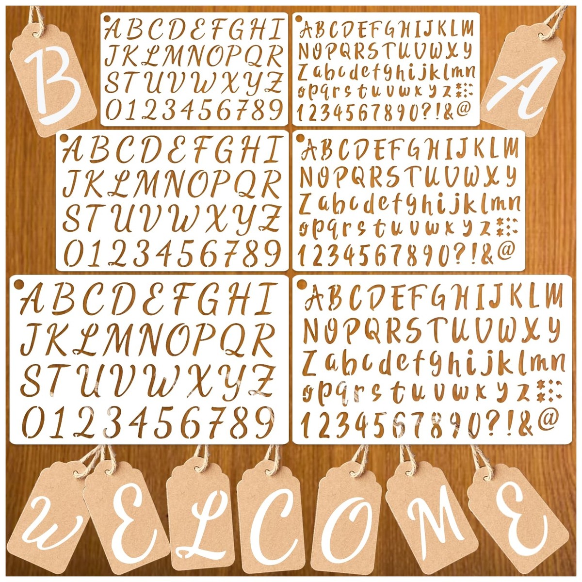 Letter Stencils for Painting on Wood, Small Alphabet Number Stencils for Craf... | eBay letter-stencils-for-painting-on-wood-small-alphabet-number-stencils-for-craf-ebay