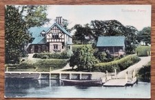 1904 Eccleston Fähre alte Postkarte nach Pit...