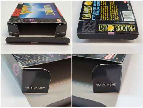 Paladin's Quest Super Nintendo SNES Box & Manual Only *wear - Picture 10 of 24