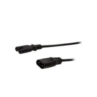 CP129 Kabel Iec C7 Weiblich,Iec C8 MäNnlich 2M Buchsen: 1 Schwarz Logilink