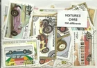 Lot 100 Thematic Stamps "Vehicles"
