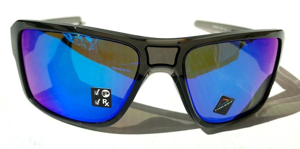 NEW Oakley DOUBLE EDGE Grey Smoke PRIZM POLARIZED Sapphire NEW Oakley DOUBLE EDGE Grey Smoke PRIZM POLARIZED Sapphire