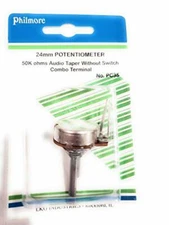 New 50K OHM Audio Taper Potentiometer 24mm - PC35