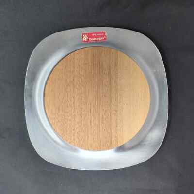 Vintage Fraser's Germany WMF 18/8 Cromargan 2962 Cheese ball board MCM Retro