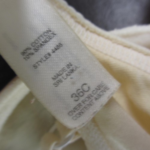 Victoria's Secret Bra 36C Yellow Underwire Adjustable Clasp Back - Picture 11 of 12