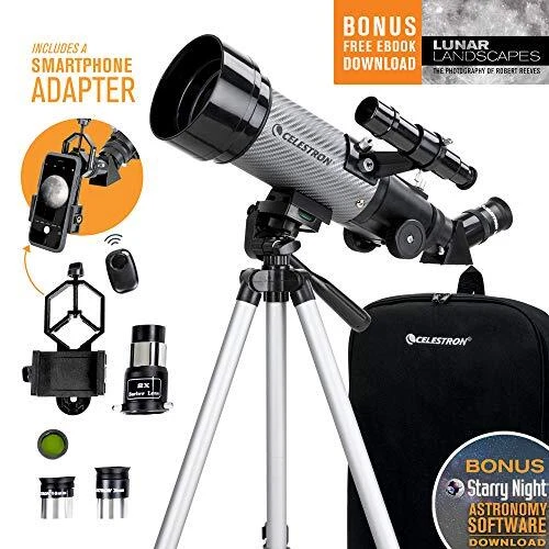 Celestron Travel Scope 70DX Portable Telescope Kit with Backpack and Smartpho... - Image 2 of 4