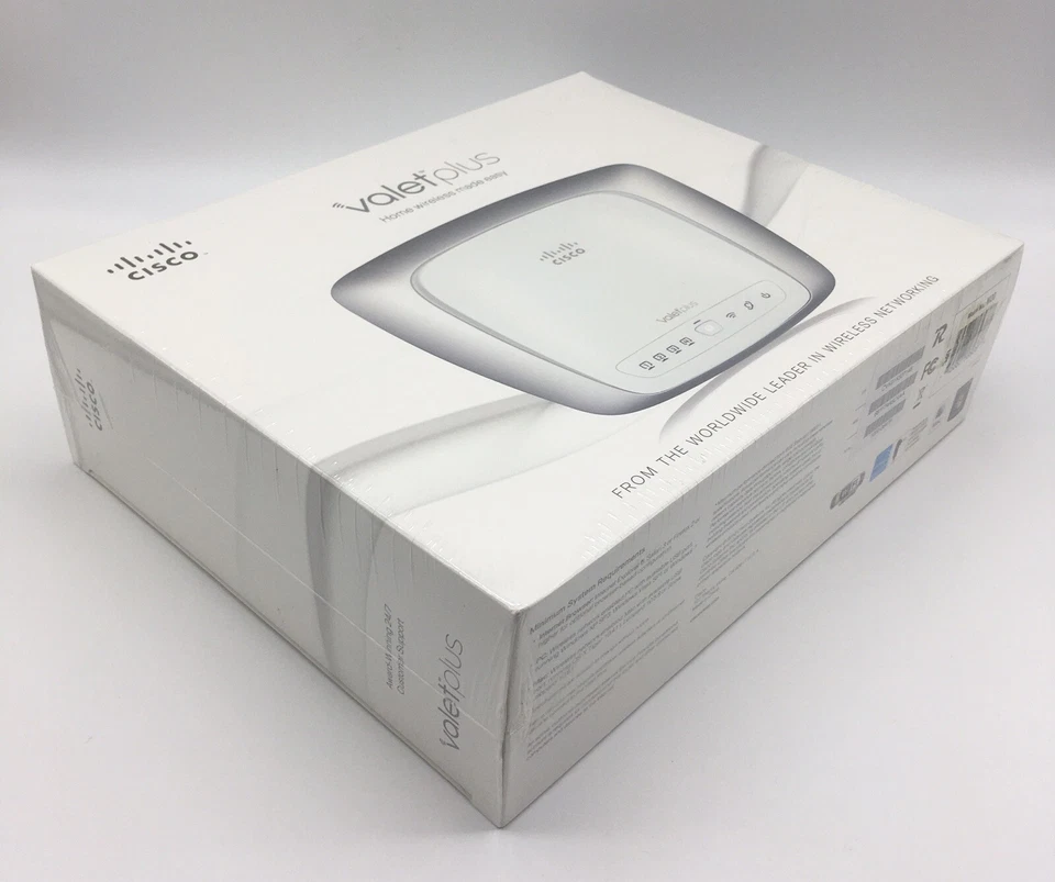 CISCO Valet Plus M20 802.11b/g/n Gigabit Wireless HotSpot Router up to 300Mbps - Image 3 of 4