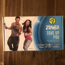 Zumba Tone Up Pro Dvd System 4 Weights 5 Dvds 2 Guides Factory For Sale Online Ebay