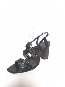 black strappy heels size 11