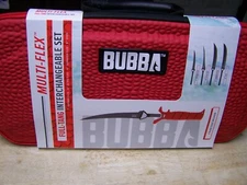 Bubba Blade 1991724 Full Tang Interchangeable 4 Blade Knife System with case