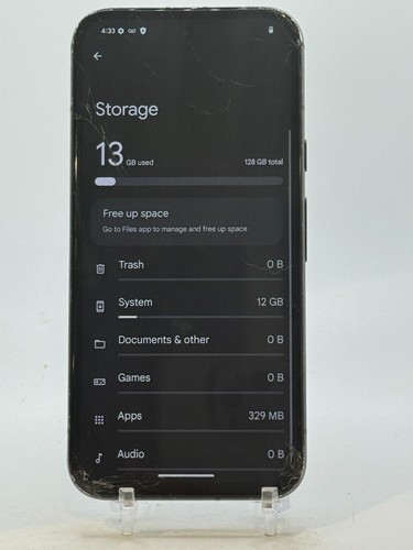 Google Pixel 8a - Black - 128GB - (AT&T) - Smartphone - functional - Afbeelding 3 van 7