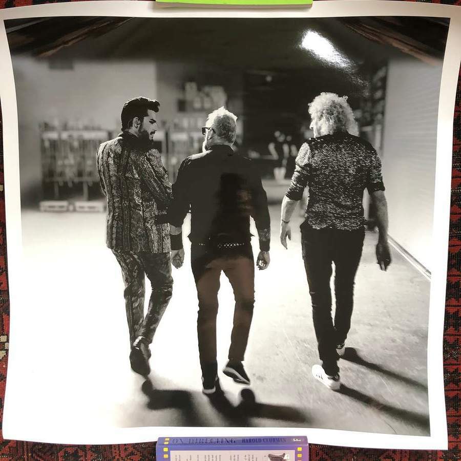 【超レア】Queen + Adam Lambert 500枚しかない限定ポスター 超レア】Queen + Adam Lambert 500枚しかない限定ポスター 超