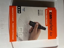 Scanmarker Air Pen Scanner - Wireless OCR Digital Highlighter and Reader - Black