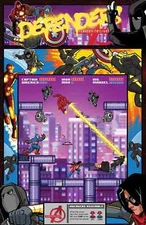 Avengers: Twlight #1 Matthew Waite 8-Bit Gaming Variant Cover Marvel Comics