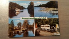 Postcard romantic Wakenitz trip passenger shipping Reinhold Maiworm Lübeck