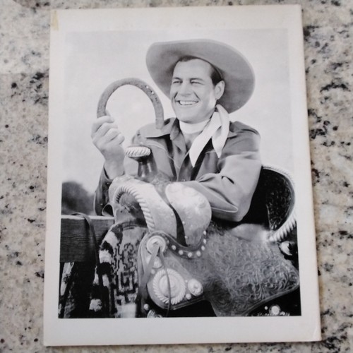 Charles Durango Starrett SIGNED Photo Book 30s Movie Actor Westerns Cowboy Star - Picture 10 of 10