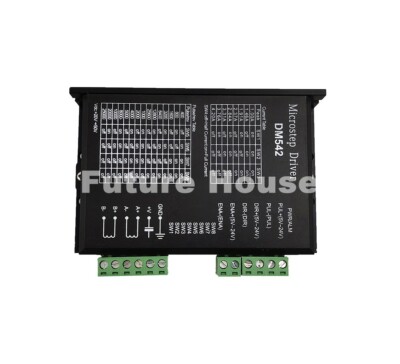 DM542 Stepper Motor Controller 4.2A 48VDC Digital Microstep for 57 86 Motor