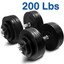 thumbnail 37 - Yes4All Cast Iron Adjustable Dumbbells Gym Set 40 to 200 Lbs - PAIR OR SINGLE