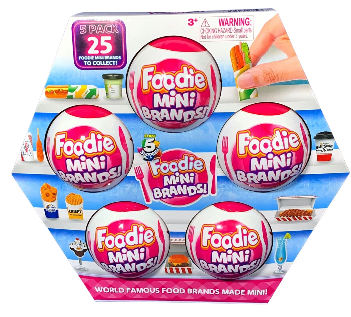 Zuru 5 Surprise Foodie Mini Brands Series 1 Mini Food - 77278