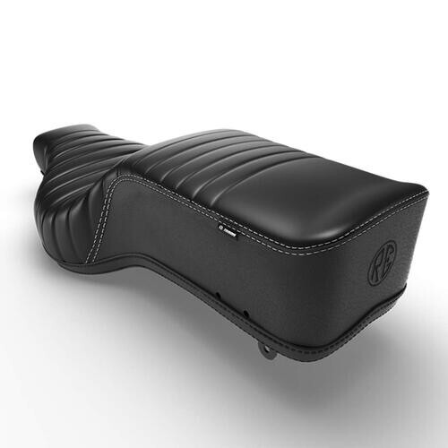 Royal Enfield Touring Dual Seat Black For 350/500 Bullet & 500 B5 (1970-2021) - Picture 2 of 7