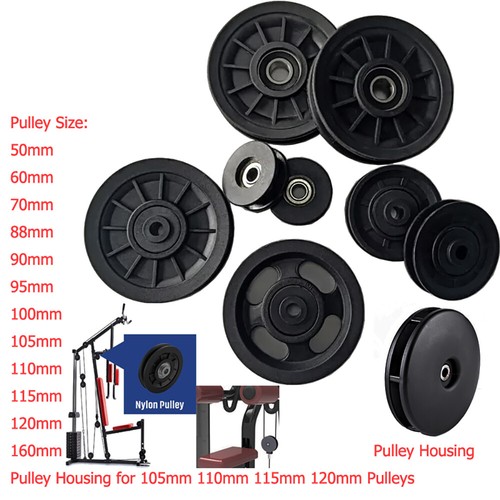 Kraftstationen Lager Riemenscheibe Rad Kabel Maschine Fitnessstudio Fitness - Imagen 4 de 26