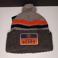 47 Brand Chicago Bears Winter Beanie Hat Pom Brand New With Tags 
