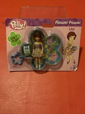 Polly Pocket Flower Power Lila Clip It To Go Mattel 2003 Rare Sealed