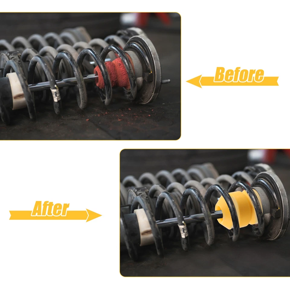 Parachoques Jounce eje delantero trasero 4 piezas 15295277 15783030 para Hummer H3 H3T 2006-2010 Foto 3 de 4