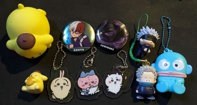 Gachapon Lot Chika Kawa Sanrio  Excellent Condition, Includes Hangyodon
