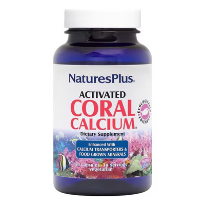 2 X NaturesPlus Activated Coral Calcium -- 90 Vegetarian Capsules
