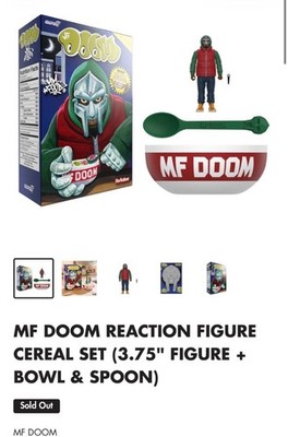 Super7 MF DOOM ReAction Figures Wave 02 - MF DOOM (Mm..Food)