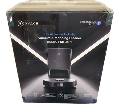 ECOVACS Saugroboter DEEBOT X1 OMNI, Schwarz, DEFEKT