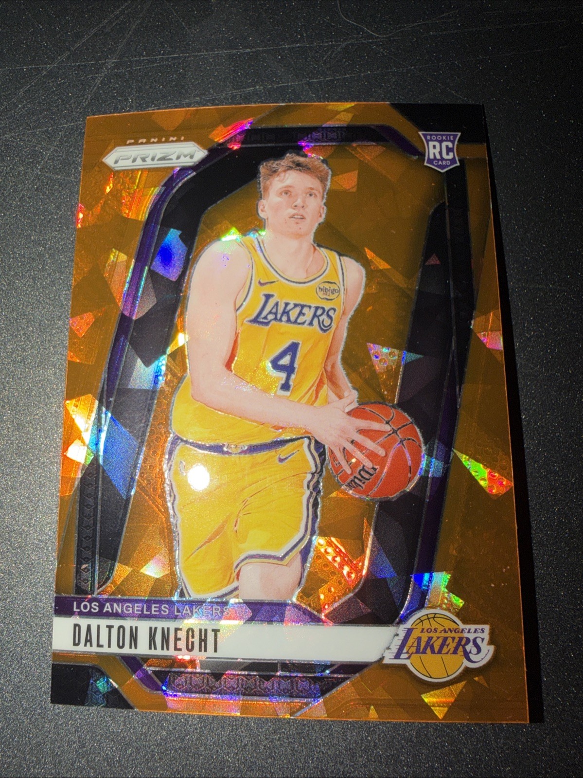 2024-25 Panini Prizm - Dalton Knecht #238 Orange Ice Prizm (RC)