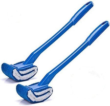 Toilet Brush Bowl Brush - Scratch-Free Curved Good Grip Easy to Use Deep Cleanin