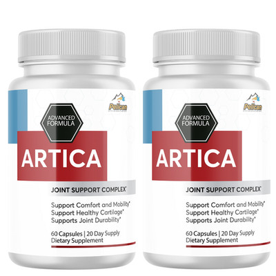 ARTICA- Joint & Mobility Health Support- 2 Bottles- 120 Capsules