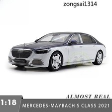 1/18 Benz Maybach S Class S680 2021 Almost Real 820126 Diecast Model Car Gifts
