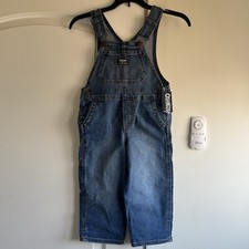 Oshkosh B  gosh Bibs Overalls Denim Boy's Girl's 3T NEW