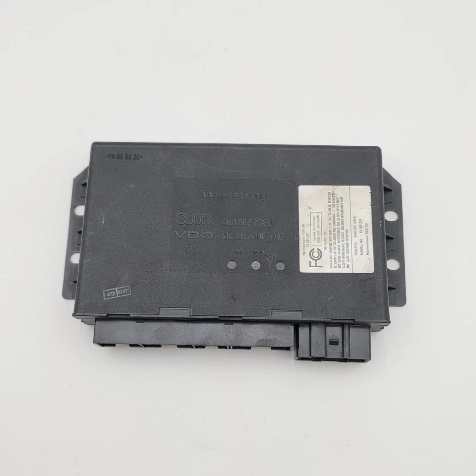 Módulo de control de carrocería confort Audi A4 A6 1998-2004 unidad CCM Bcm 4B0962258J Foto 3 de 4