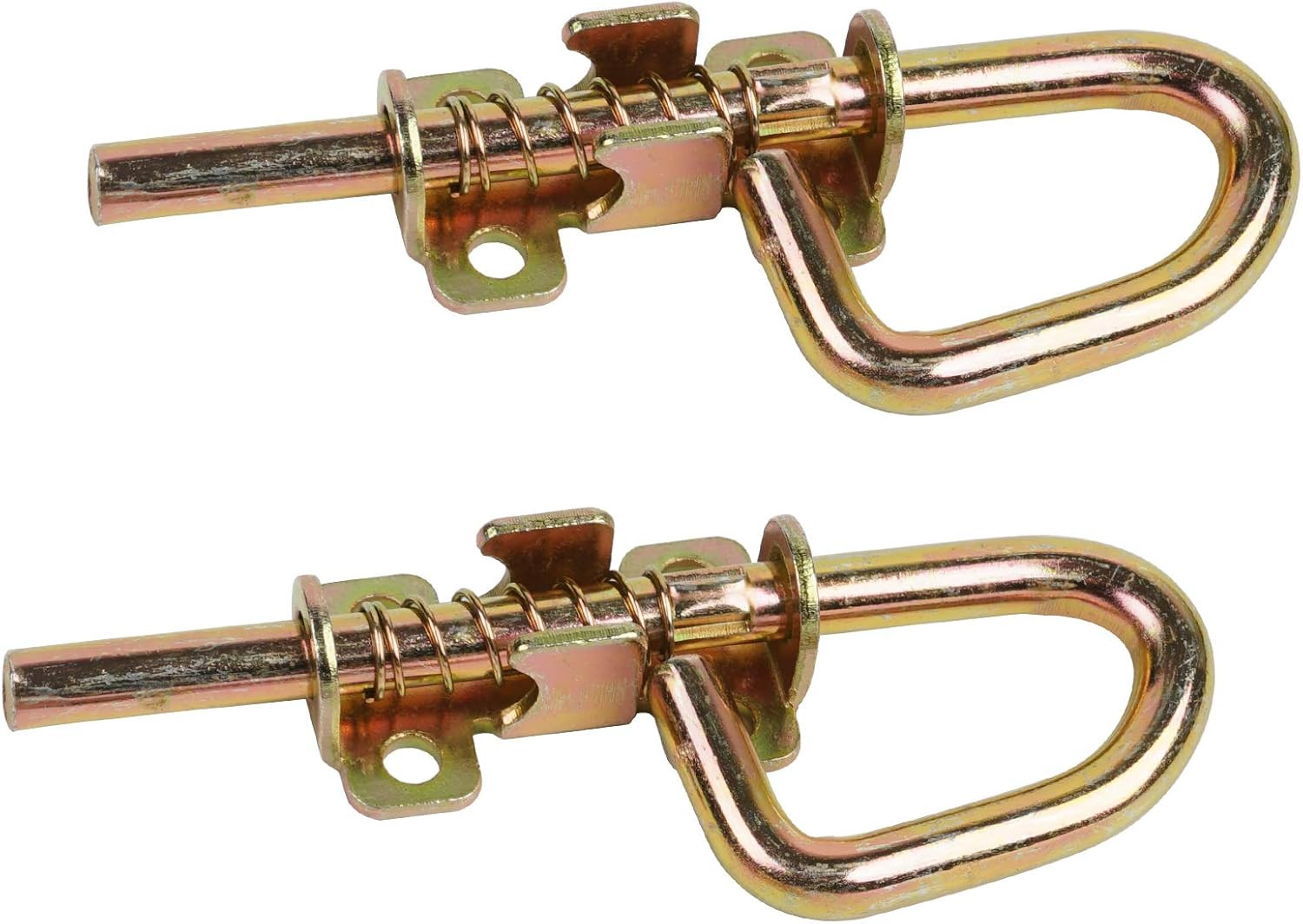 Spring Barrel Bolts - Loop Style Door Latch Hardware Lock Barrel Bolt Gate Latch