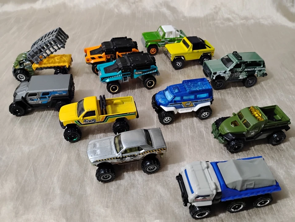 Matchbox (Lote de 15) Vehículos Todoterreno Neumático Grande, Excelente Estado, Leer Desc. Foto 3 de 3