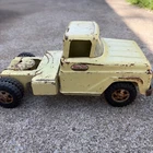 VINTAGE CIRCA 1960 TONKA TOY YELLOW SEMI-TRUCK CAB