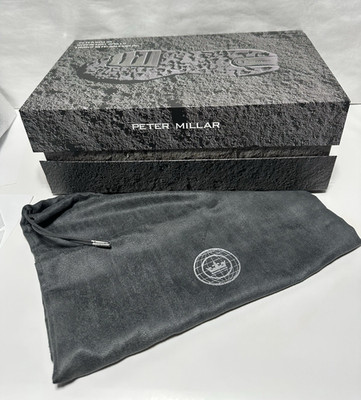 Peter Millar Apollo Authentic Empty Shoe Box and DUST BAG for Sneakers Shoes