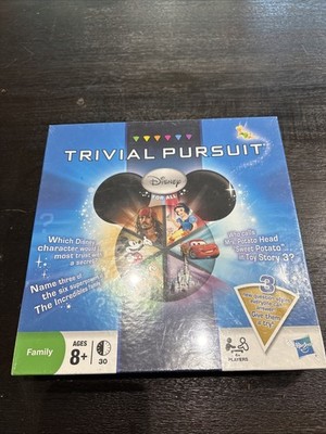 TRIVIAL PURSUIT Disney For All Hasbro 2011 Board Game