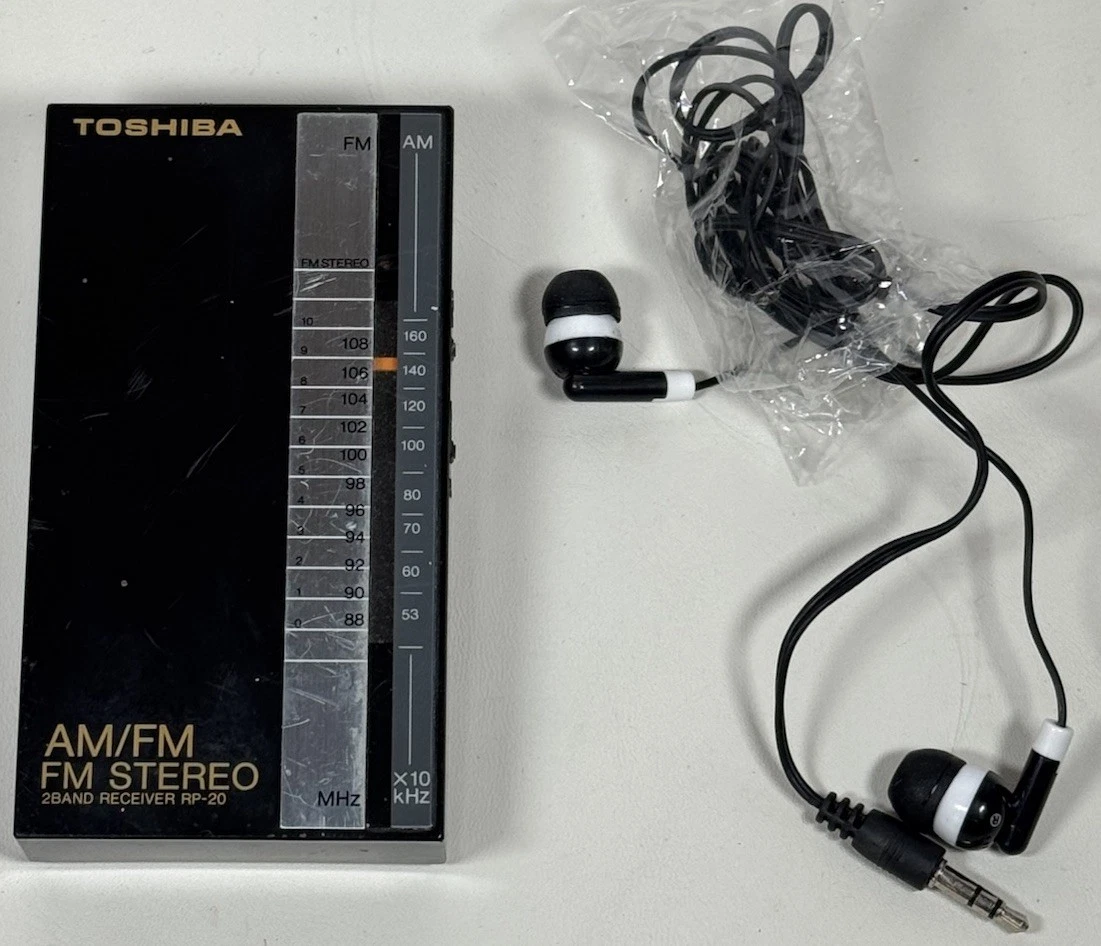 Toshiba Portable AM/FM Radios for sale | eBay