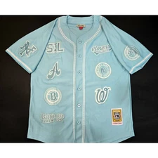 Headgear Classics Negro League Baseball BlueJersey A.L. Teams Logo Patch - Large