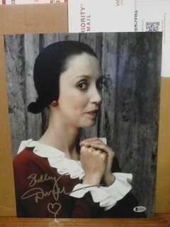 Popeye Olive Oyl Shelley Duvall Autographed Hand Signed 11X14 Photo Beckett COA