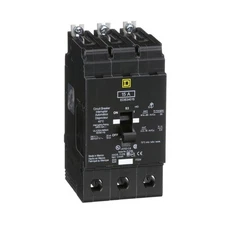 Square D EDB34015 - Mini Curcuit Breaker 15A 3P 25kA - MCB