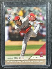 SHOHEI OHTANI 2018 TOPPS NOW #23 ROOKIE PITCHING DEBUT RC ANGELS