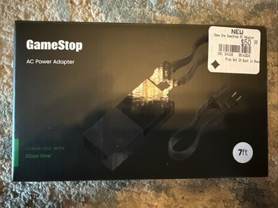 GameStop AC Power Adapter Compatible With Xbox One 12vdc 4.92ft Cable